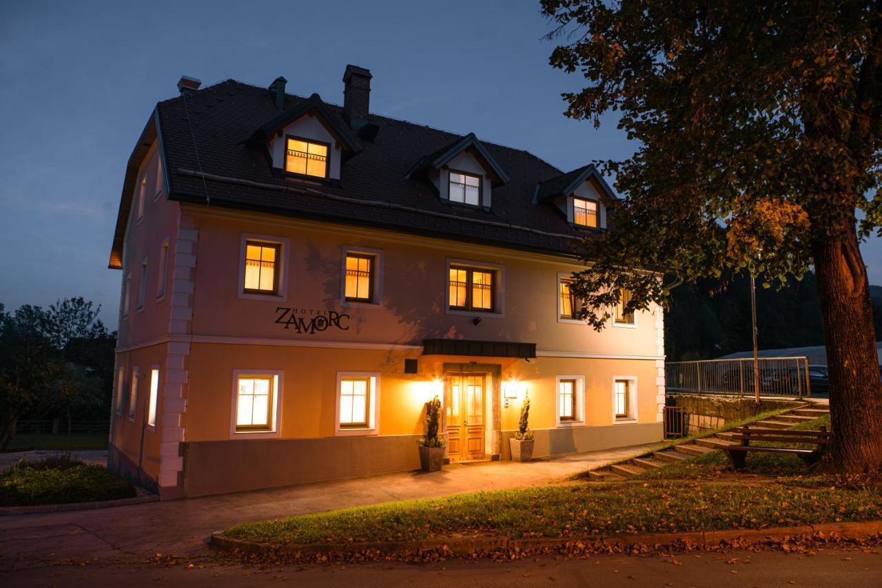 Hotel Zamorc Skofja Loka Bagian luar foto