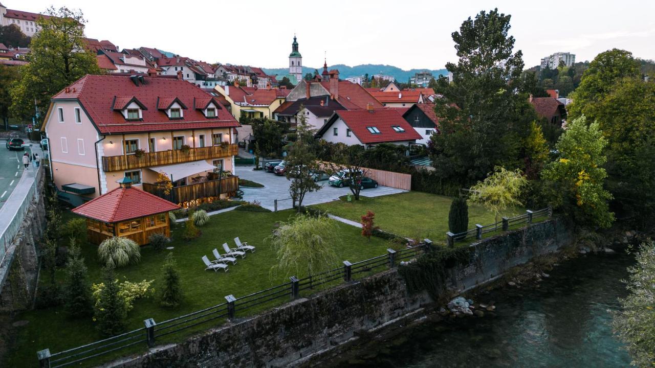 Hotel Zamorc Skofja Loka Bagian luar foto